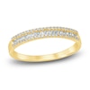 Thumbnail Image 1 of Diamond Anniversary Band 1/4 ct tw Round/Baguette 14K Yellow Gold