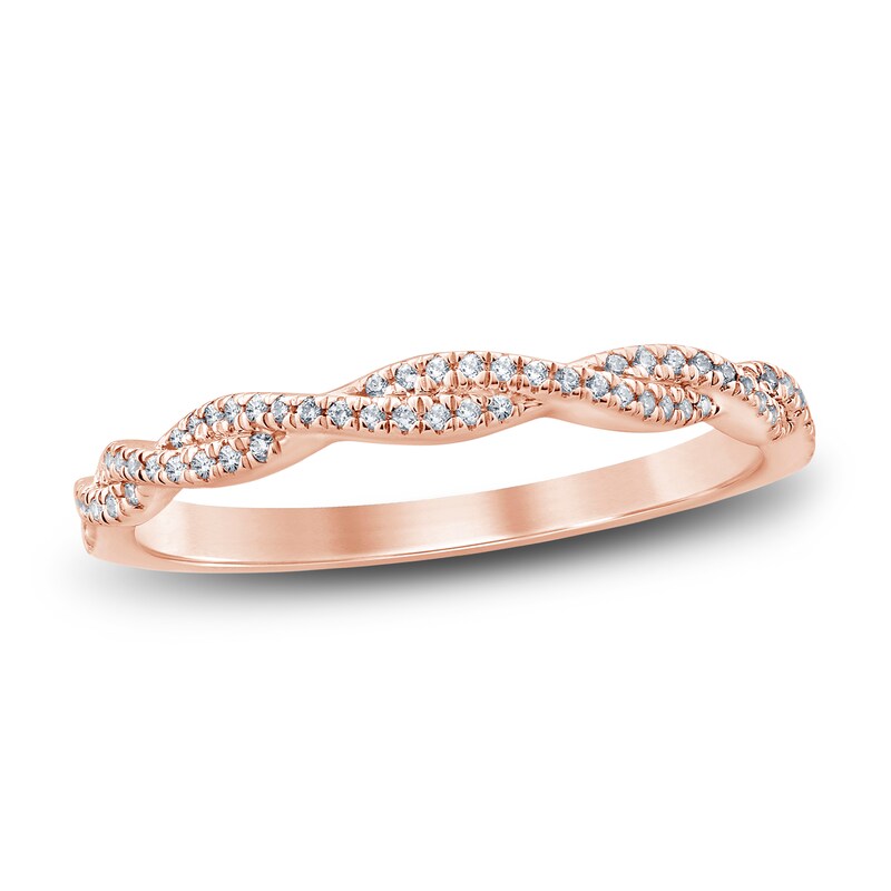 Main Image 1 of Diamond Anniversary Band 1/8 ct tw Round 14K Rose Gold