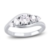 Diamond 5-Stone Engagement Ring 1 ct tw Round 14K White Gold