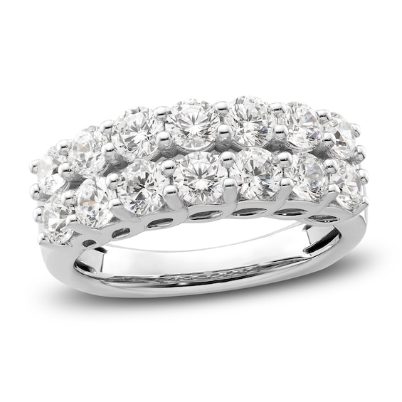 Diamond Anniversary Band 2 ct tw Round 18K White Gold