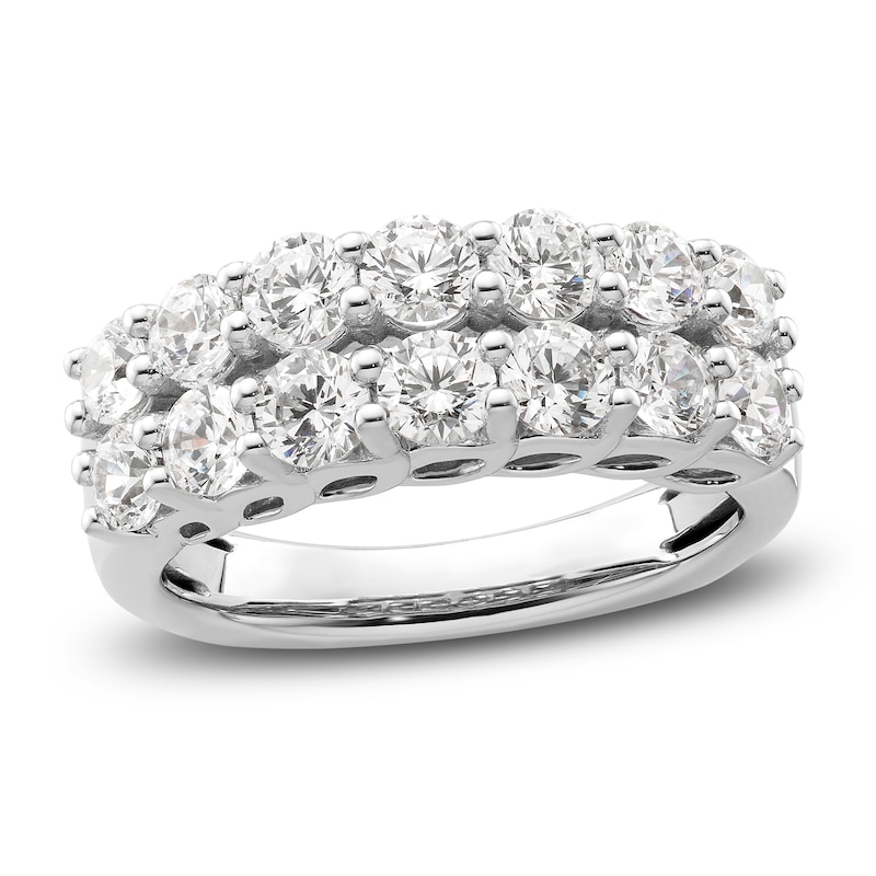 Main Image 1 of Diamond Anniversary Band 2 ct tw Round 18K White Gold
