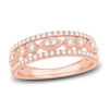 Thumbnail Image 1 of Diamond Anniversary Band 3/8 ct tw Round 14K Rose Gold