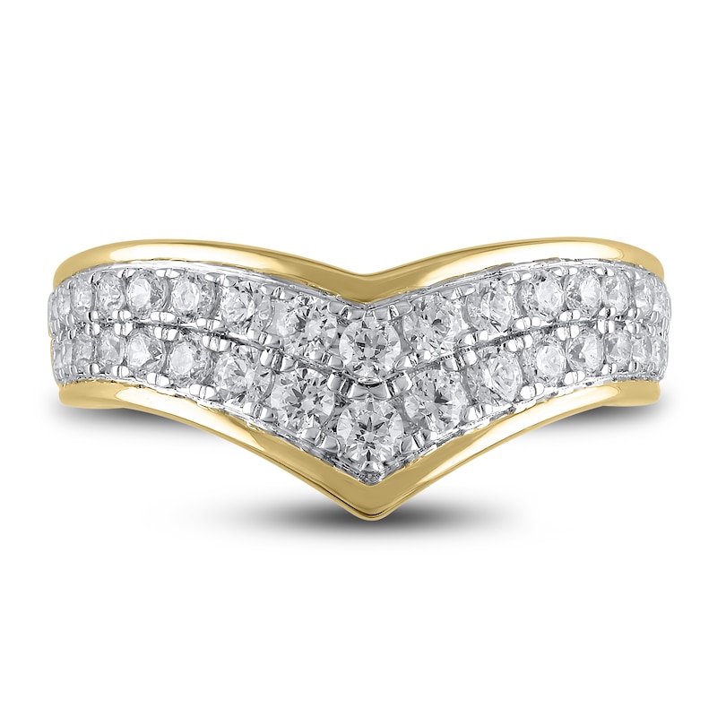 Main Image 3 of Diamond Anniversary Band 3/4 ct tw Round 18K Yellow Gold
