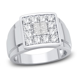 Diamond Ring 1/10 ct tw Round Tungsten