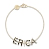 Thumbnail Image 1 of Juliette Maison Black Diamond Station Name Bracelet 1-3/8 ct tw Round 10K Yellow Gold