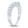 Thumbnail Image 2 of Diamond Contour Anniversary Band 1 ct tw Round 14K White Gold