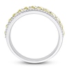 Thumbnail Image 3 of Y-Knot Diamond Anniversary Band 1/5 ct tw Round 14K Two-Tone Gold