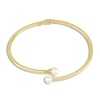 Thumbnail Image 2 of Freshwater Cultured Pearl Bangle Bracelet 14K Yellow Gold