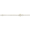 Thumbnail Image 3 of Personalized High-Polish Heart Pendant Diamond Accent Necklace 14K Yellow Gold 18"