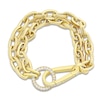 Thumbnail Image 1 of Crivelli Diamond Link Bracelet 1-3/4 ct tw Round 18K Yellow Gold 7.5