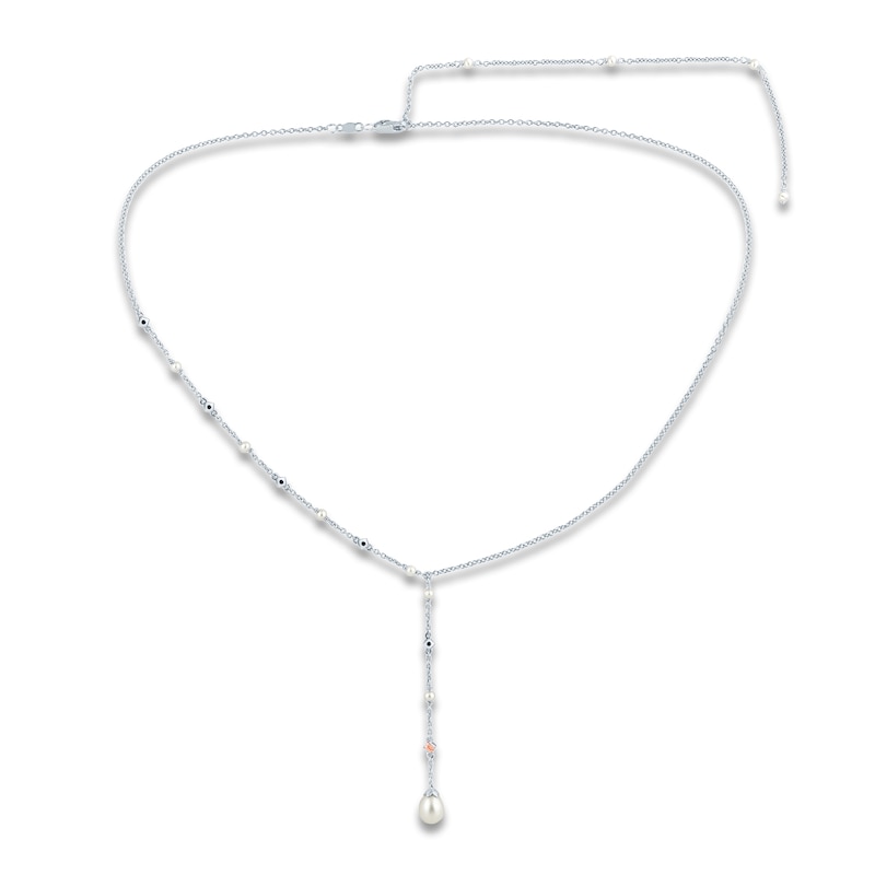 Main Image 2 of Pnina Tornai Freshwater Cultured Pearl & Diamond Pendant Necklace 1/4 ct tw 14K White Gold