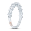 Thumbnail Image 2 of Pnina Tornai Pear-Shaped Lab-Grown Diamond Anniversary Ring 1 ct tw 14K White Gold