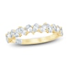 Thumbnail Image 1 of Pnina Tornai Pear-Shaped Lab-Grown Diamond Anniversary Ring 1 ct tw 14K Yellow Gold