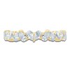 Thumbnail Image 3 of Pnina Tornai Pear-Shaped Lab-Grown Diamond Anniversary Ring 1 ct tw 14K Yellow Gold