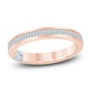 Thumbnail Image 1 of Pnina Tornai Baguette-Cut Lab-Grown Diamond Anniversary Ring 1/3 ct tw 14K Rose Gold