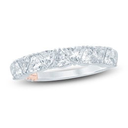 Pnina Tornai Trillion-Cut Lab-Grown Diamond Anniversary Ring 1-1/2 ct tw 14K White Gold