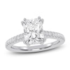 Thumbnail Image 1 of Radiant-Cut Lab-Grown Diamond Engagement Ring 1-3/4 ct tw 14K White Gold