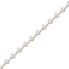 Thumbnail Image 2 of Brilliant Moments Diamond Leaf Link Bracelet 1-1/3 ct tw 14K Two-Tone Gold 7"