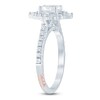 Thumbnail Image 2 of Pnina Tornai Oval-Cut Diamond Halo Engagement Ring 1-1/3 ct tw 14K White Gold