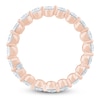 Thumbnail Image 4 of Pnina Tornai Lab-Grown Oval-Cut Diamond Eternity Band 3-1/5 ct tw 14K Rose Gold