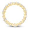 Thumbnail Image 4 of Pnina Tornai Lab-Grown Oval-Cut Diamond Eternity Band 3-1/5 ct tw 14K Yellow Gold
