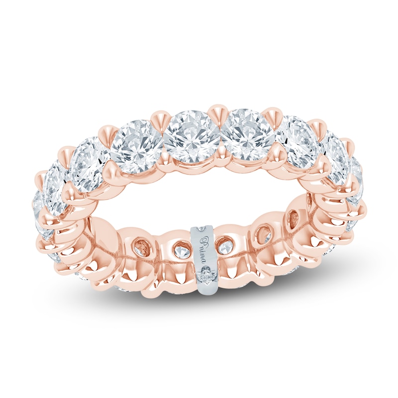 Main Image 1 of Pnina Tornai Lab-Grown Round Diamond Eternity Band 4-1/4 ct tw 14K Rose Gold