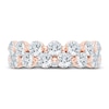 Thumbnail Image 3 of Pnina Tornai Lab-Grown Round Diamond Double Eternity Band 4-1/8 ct tw 14K Rose Gold