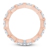 Thumbnail Image 4 of Pnina Tornai Lab-Grown Round Diamond Double Eternity Band 4-1/8 ct tw 14K Rose Gold