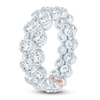 Thumbnail Image 2 of Pnina Tornai Lab-Grown Round Diamond Double Eternity Band 4-1/8 ct tw 14K White Gold