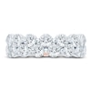 Thumbnail Image 3 of Pnina Tornai Lab-Grown Round Diamond Double Eternity Band 4-1/8 ct tw 14K White Gold