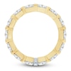 Thumbnail Image 4 of Pnina Tornai Lab-Grown Round Diamond Double Eternity Band 4-1/8 ct tw 14K Yellow Gold