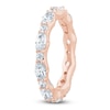 Thumbnail Image 2 of Pnina Tornai Round & Oval-Cut Lab-Created Diamond Eternity Band 2 ct tw 14K Rose Gold
