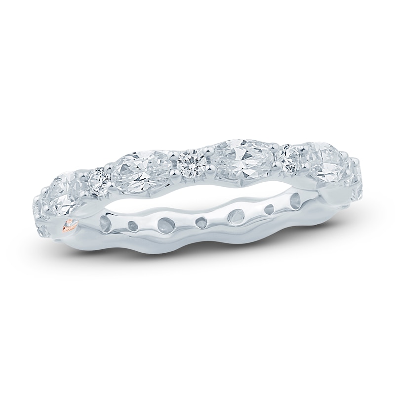 Main Image 1 of Pnina Tornai Round & Oval-Cut Lab-Grown Diamond Eternity Band 2 ct tw 14K White Gold