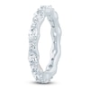 Thumbnail Image 2 of Pnina Tornai Round & Oval-Cut Lab-Grown Diamond Eternity Band 2 ct tw 14K White Gold
