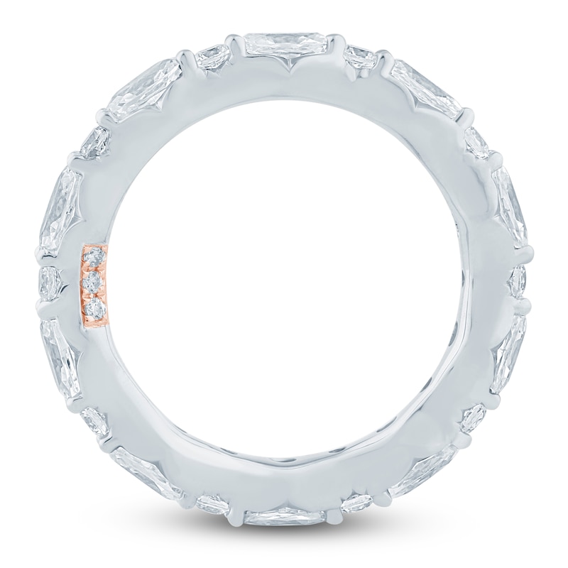 Main Image 4 of Pnina Tornai Round & Oval-Cut Lab-Grown Diamond Eternity Band 2 ct tw 14K White Gold