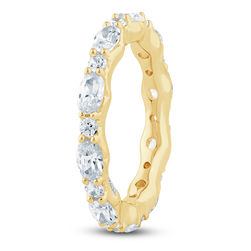 Main Image 2 of Pnina Tornai Round & Oval-Cut Lab-Grown Diamond Eternity Band 2 ct tw 14K Yellow Gold
