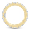 Thumbnail Image 4 of Pnina Tornai Round & Oval-Cut Lab-Grown Diamond Eternity Band 2 ct tw 14K Yellow Gold