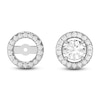 Thumbnail Image 1 of Lab-Grown Diamond Earring Jackets 1/5 ct tw 10K White Gold (Jacket Only)