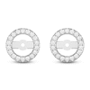 Thumbnail Image 3 of Lab-Grown Diamond Earring Jackets 1/5 ct tw 10K White Gold (Jacket Only)