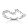 Thumbnail Image 1 of J'Lure Lab-Grown Diamond Contour Wedding Band 1/5 ct tw 18K White Gold