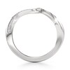 Thumbnail Image 2 of J'Lure Lab-Grown Diamond Contour Wedding Band 1/5 ct tw 18K White Gold