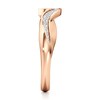 Thumbnail Image 3 of J'Lure Lab-Grown Diamond Contour Wedding Band 1/5 ct tw 18K Rose Gold