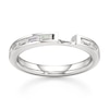 Thumbnail Image 1 of J'Lure Baguette-Cut Lab-Grown Diamond Contour Wedding Band 1/3 ct tw 18K White Gold