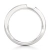 Thumbnail Image 2 of J'Lure Baguette-Cut Lab-Grown Diamond Contour Wedding Band 1/3 ct tw 18K White Gold
