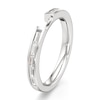 Thumbnail Image 4 of J'Lure Baguette-Cut Lab-Grown Diamond Contour Wedding Band 1/3 ct tw 18K White Gold