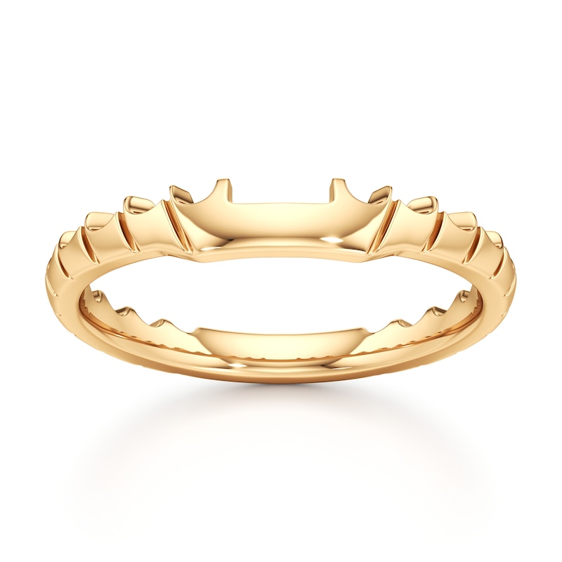 Main Image 1 of J'Lure Contour Wedding Band 18K Yellow Gold