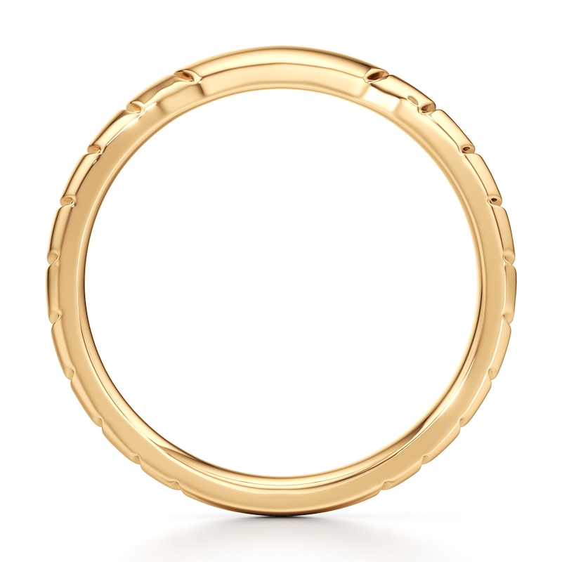 Main Image 2 of J'Lure Contour Wedding Band 18K Yellow Gold