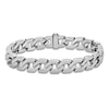 Thumbnail Image 1 of Men's Hexagon Link Chain Bracelet 10mm Stainless Steel 8.5"