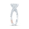 Thumbnail Image 2 of Pnina Tornai Oval-Cut Lab-Grown Diamond Engagement Ring 3-3/4 ct tw 14K White Gold