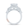 Thumbnail Image 3 of Pnina Tornai Princess-Cut & Pear-Shaped Lab-Grown Diamond Five-Stone Engagement Ring 3-7/8 ct tw 14K White Gold